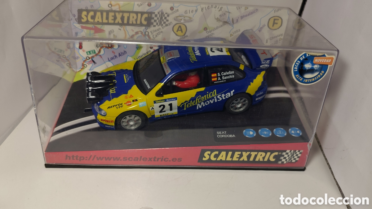 Scalextric: SCALEXTRIC SEAT CORDOBA E2 MOVISTAR 6072