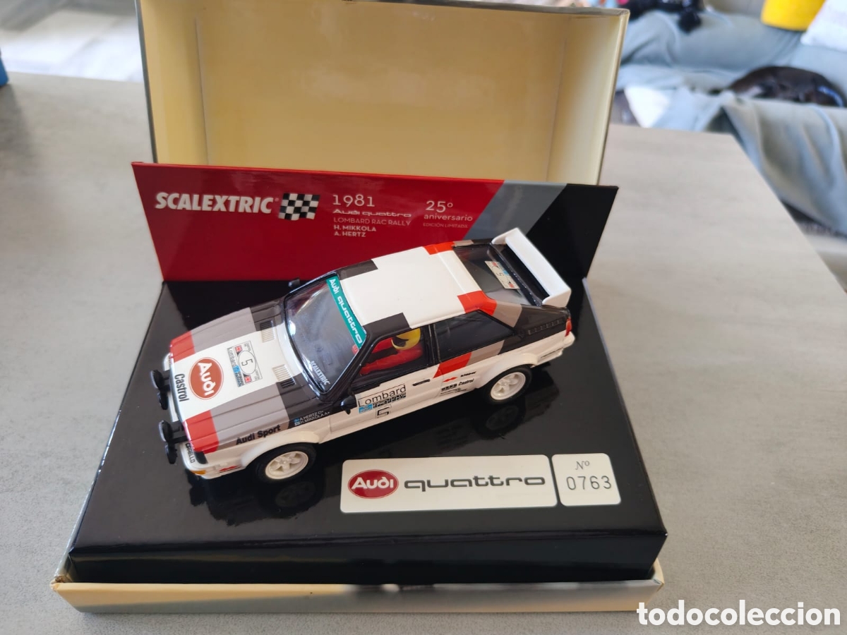 Scalextric: Audi quatro 25 Aniversario