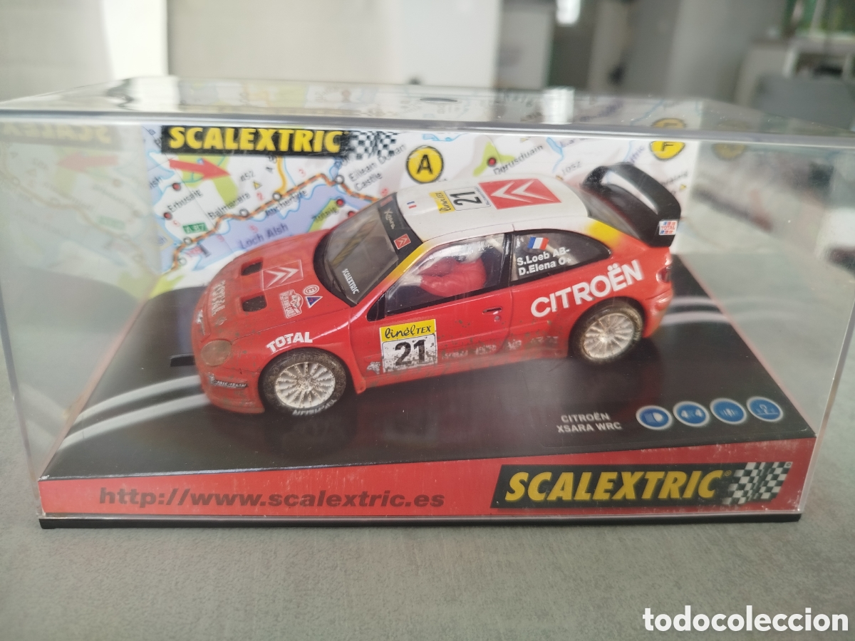 Scalextric: Citro&euml;n Xsara efecto lluvia