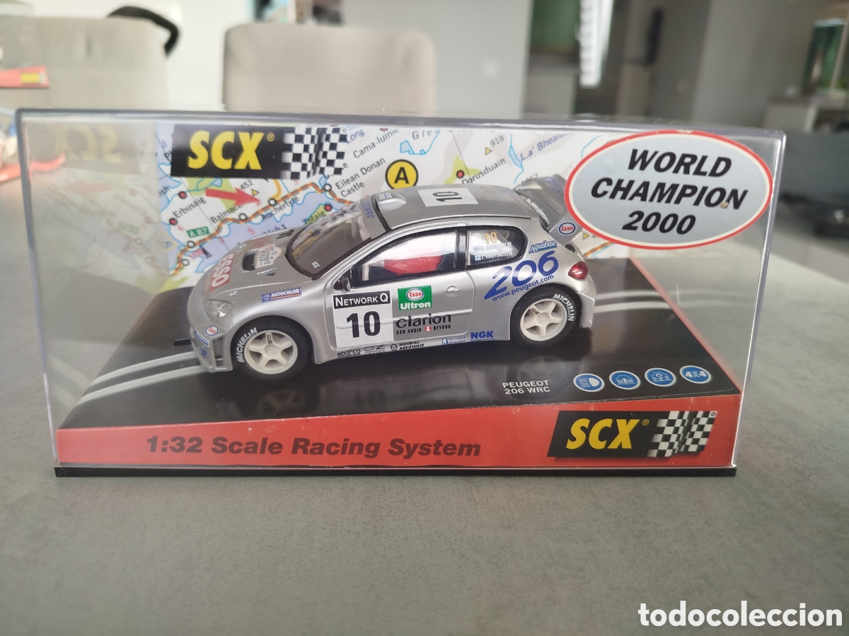 Scalextric: Peugeot 206 Campe&oacute;n 2000