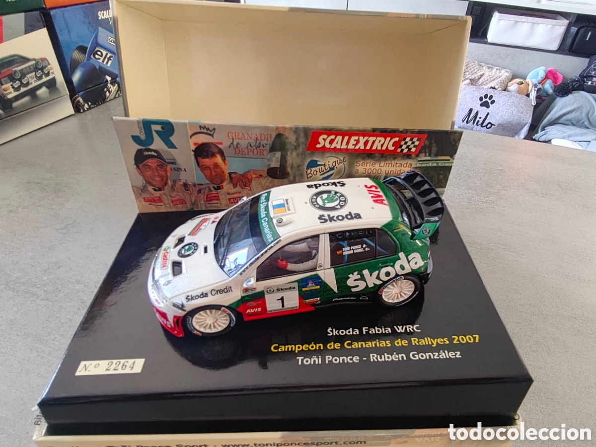 Scalextric: Skoda Fabia WRC Campe&oacute;n Canarias
