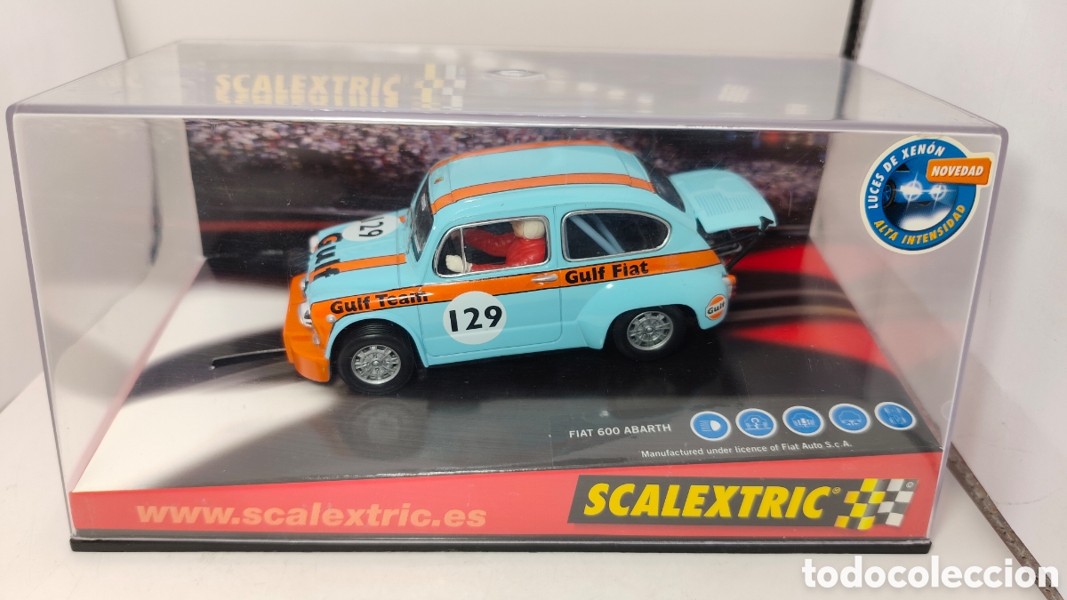 Scalextric: SCALEXTRIC FIAT ABARTH GULF 6119