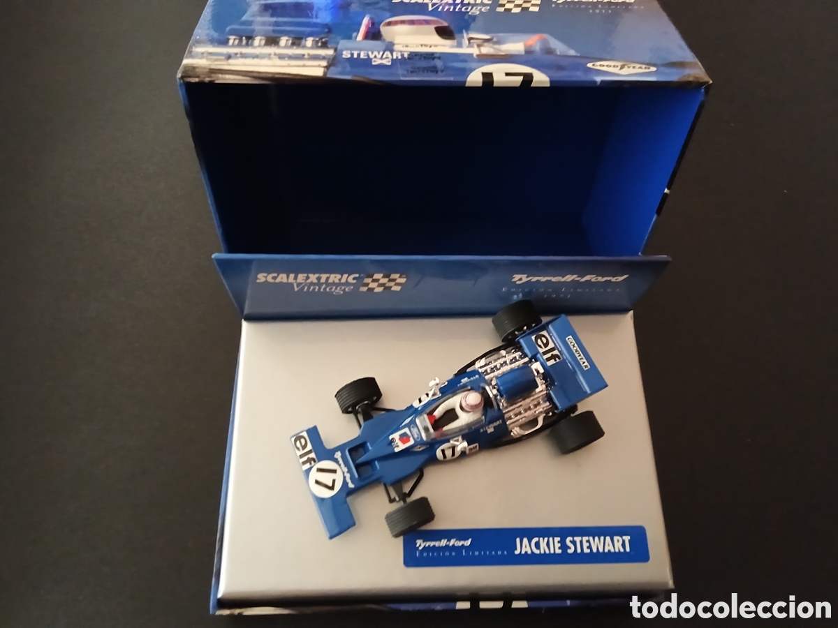 Scalextric: Coche Slot Scalextric Tyrrell- Ford Jackie Stewart