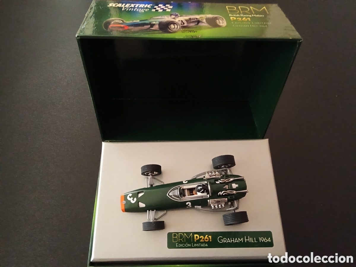 Scalextric: Coche Slot scalextric VINTAGE, BRM GRAHAM HILL 1964