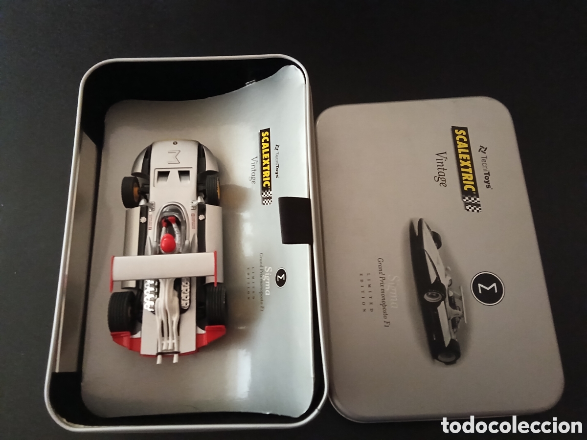 Scalextric: Coche Slot Sigma Vintage,Gran Prix monoposto F1