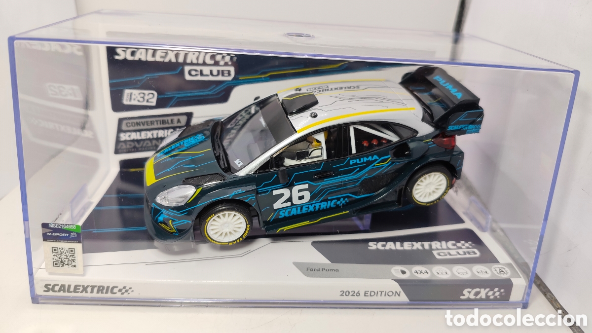 Scalextric: SCALEXTRIC FORD PUMA WRC CLUB SCALEXTRIC 2026