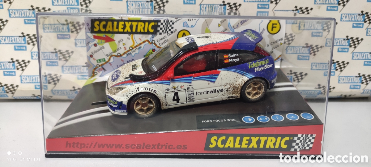 Scalextric: FORD FOCUS WRC SAFARI 6106 SCALEXTRIC TECNITOYS