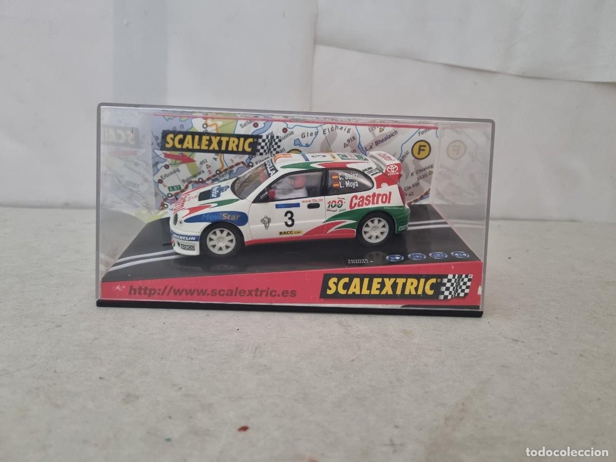 Scalextric: Scalextric Toyota Corolla WRC Sainz-Moya en su caja