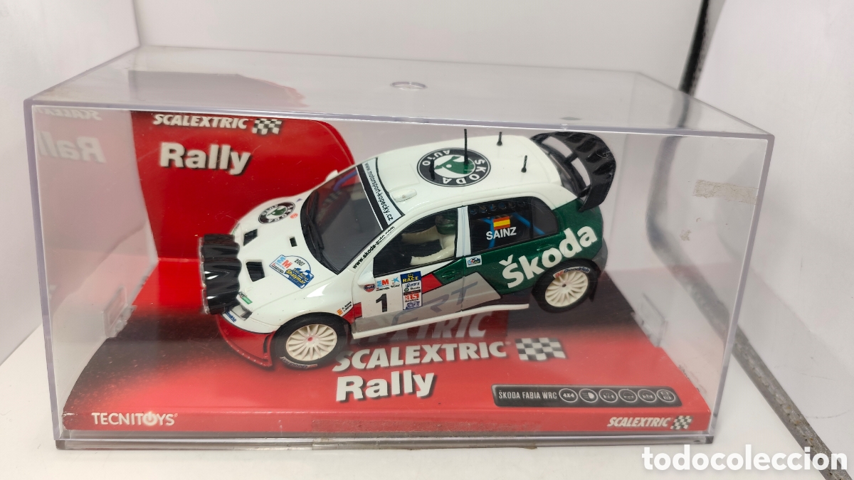 Scalextric: SCALEXTRIC SKODA FABIA WRC SAINZ 6328