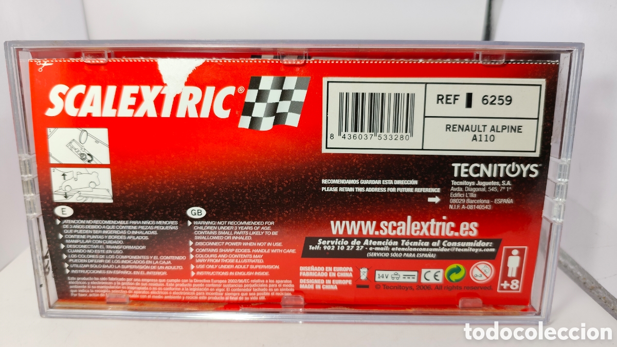 Scalextric: SCALEXTRIC RENAULT ALPINE A110 6259 - Foto 5