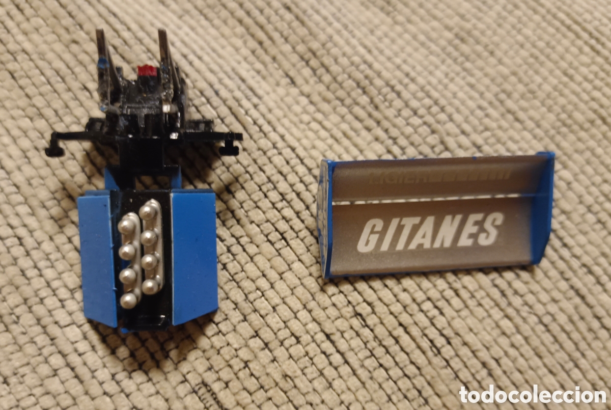 Scalextric: Aleron y motor simulado Ligier Gitanes scalextric altaya