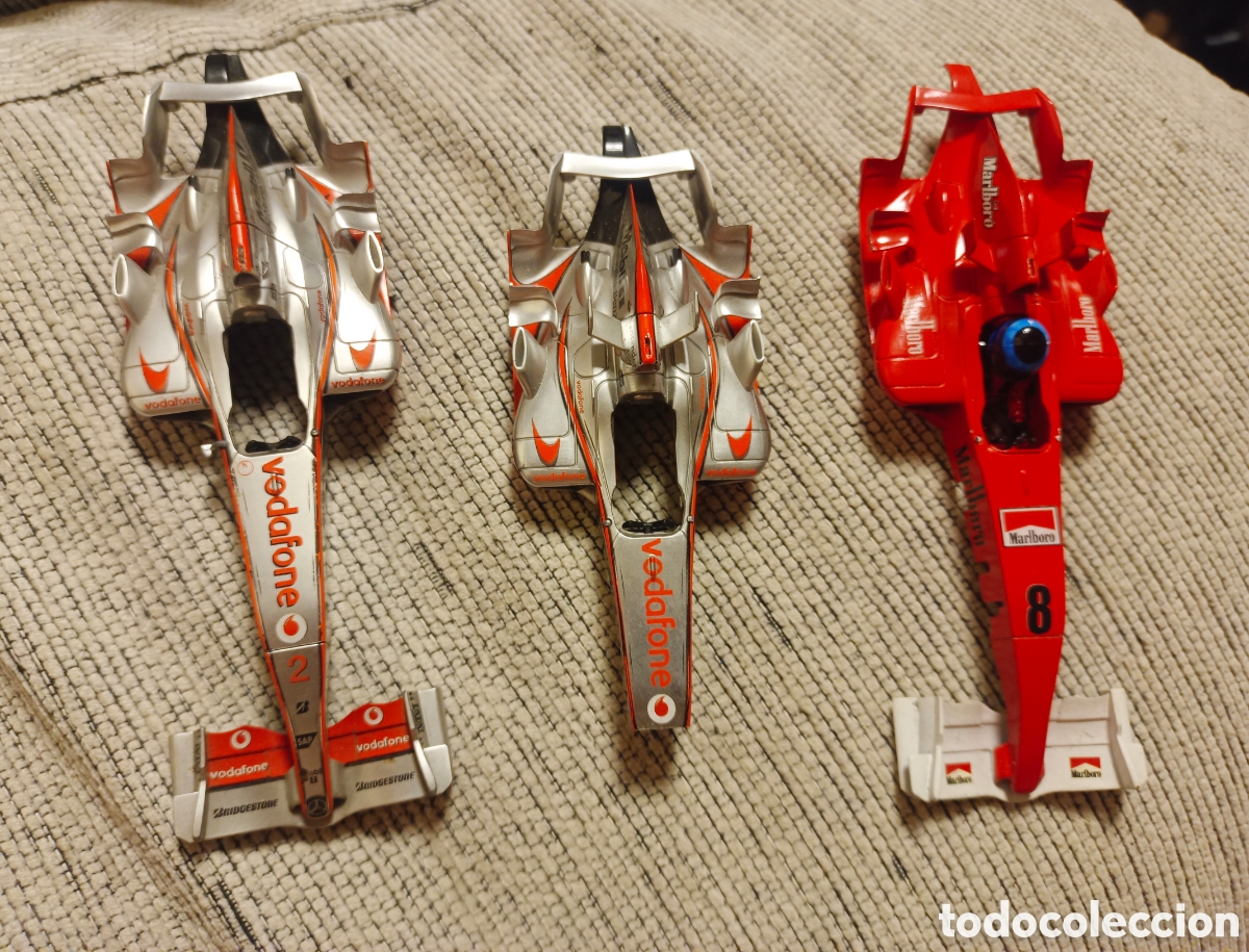 Scalextric: 3 carrocerias f1 superslot , scalextric
