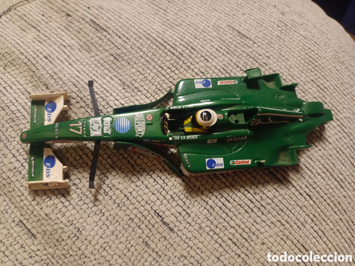 Scalextric: Carroceria Jaguar F1 Pedro Martinez de la rosa N&deg; 17 scalextric tecnitoys