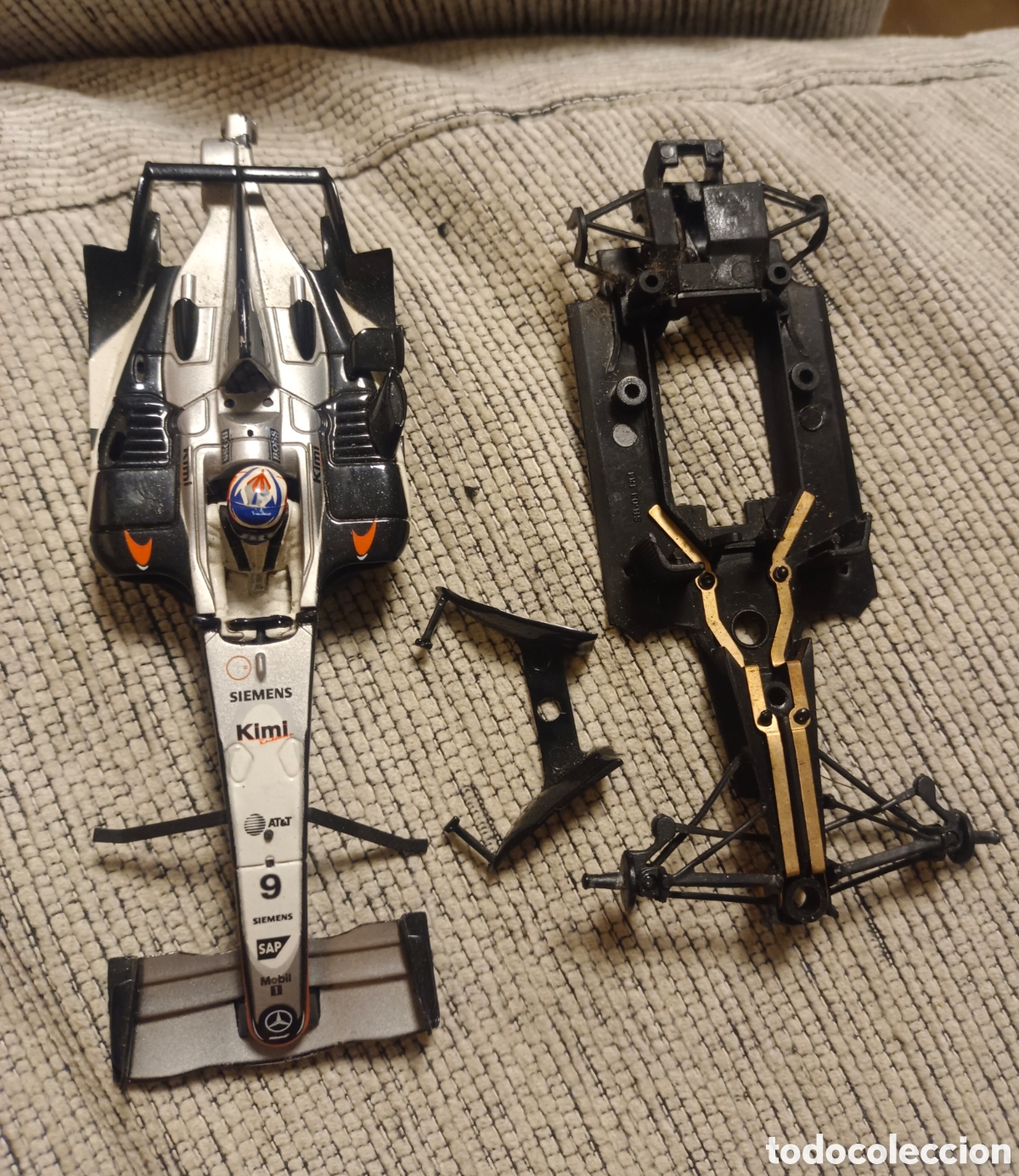 Scalextric: Carroceria y chasis Mclaren Mercedes MP4 / 20 scalextric tecnitoys kimi