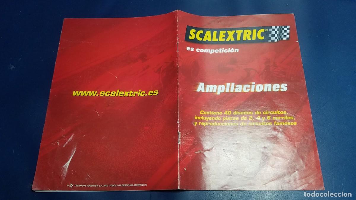 Scalextric: SLOT SCALEXTRIC TECNITOYS CAT&Aacute;LOGO AMPLICACIONES 16 P&Aacute;GINAS