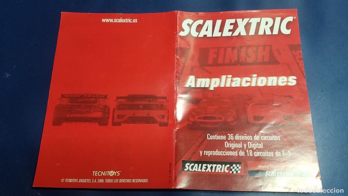 Scalextric: SLOT SCALEXTRIC TECNITOYS CAT&Aacute;LOGO AMPLIACIONES 36 P&Aacute;GINAS A COLOR