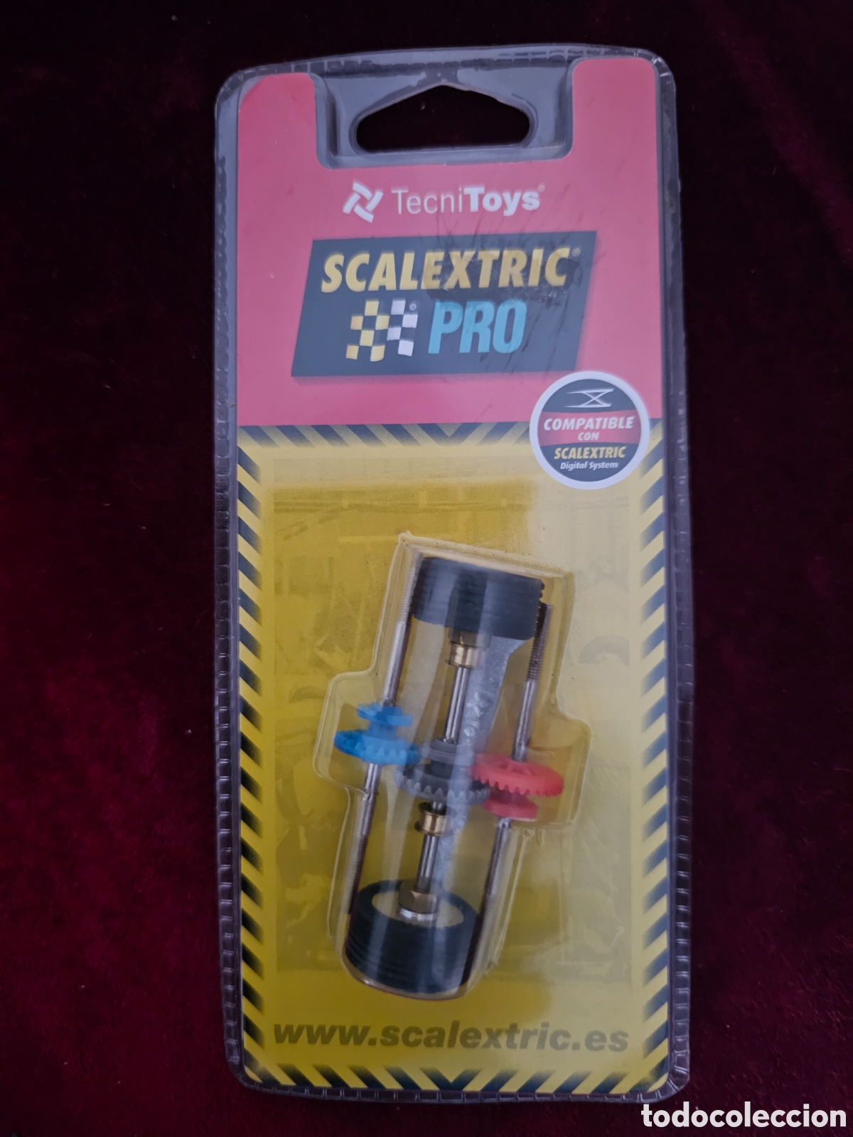 Scalextric: Scalextric Pro - Kit Ejes Competici&oacute;n Pro (Ref. 5005) - TecniToys - Bl&iacute;ster Original Precintado
