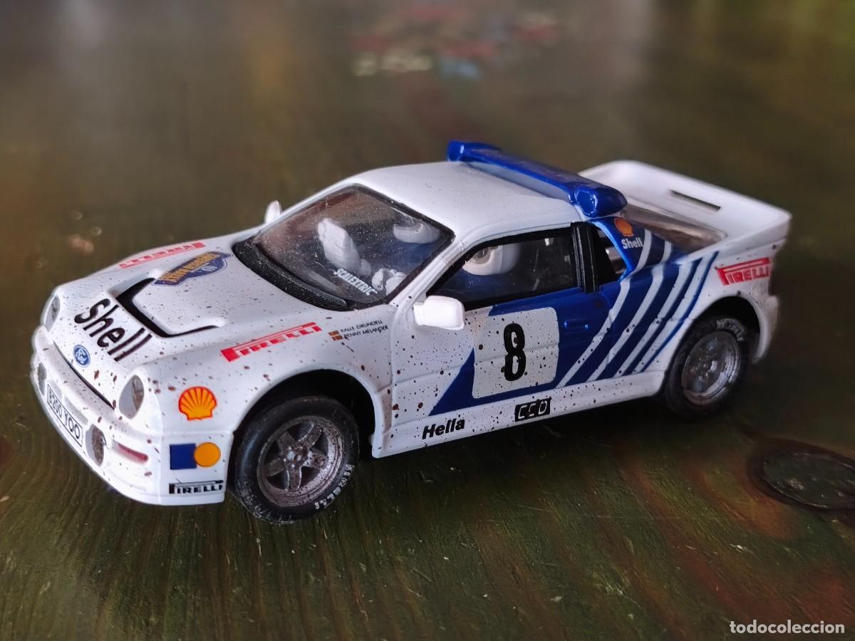 Scalextric: Ford RS 200 Scalextric TecniToys Swedish Rally 1986 Melander-Grundell
