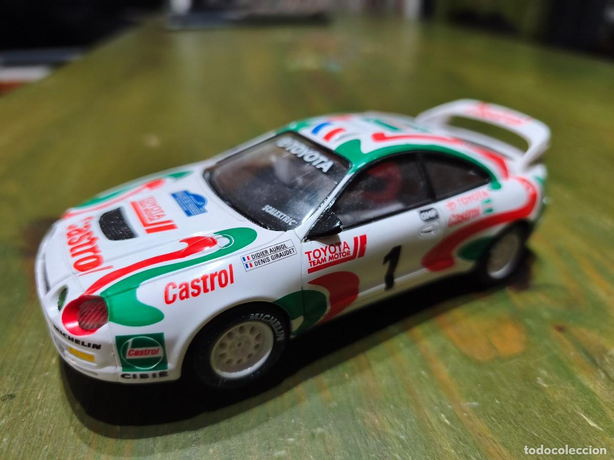 Scalextric: Toyota Celica. Scalextric TecniToys. Rallye de France 1995. Auriol-Giraudet.