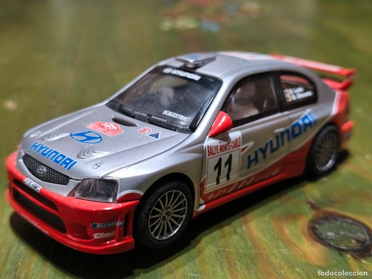 Scalextric: Hyundai Accent . Scalextric TecniToys. Rallye Monte-Carlo 2003. Loix-Smeets