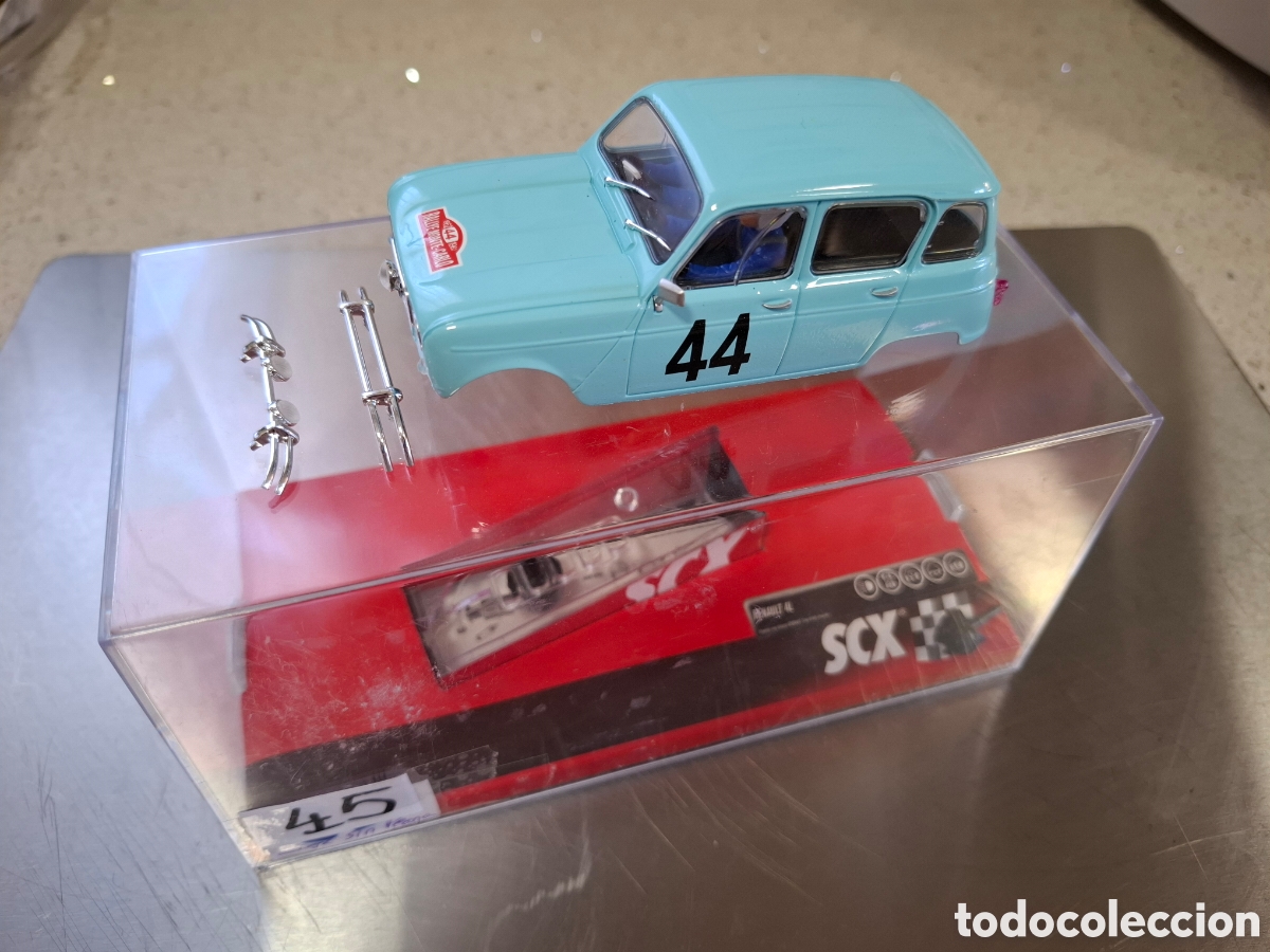 Scalextric: Scalextric - Carroceria Renault 4L, sin chasis, y su caja. Todo como nuevo