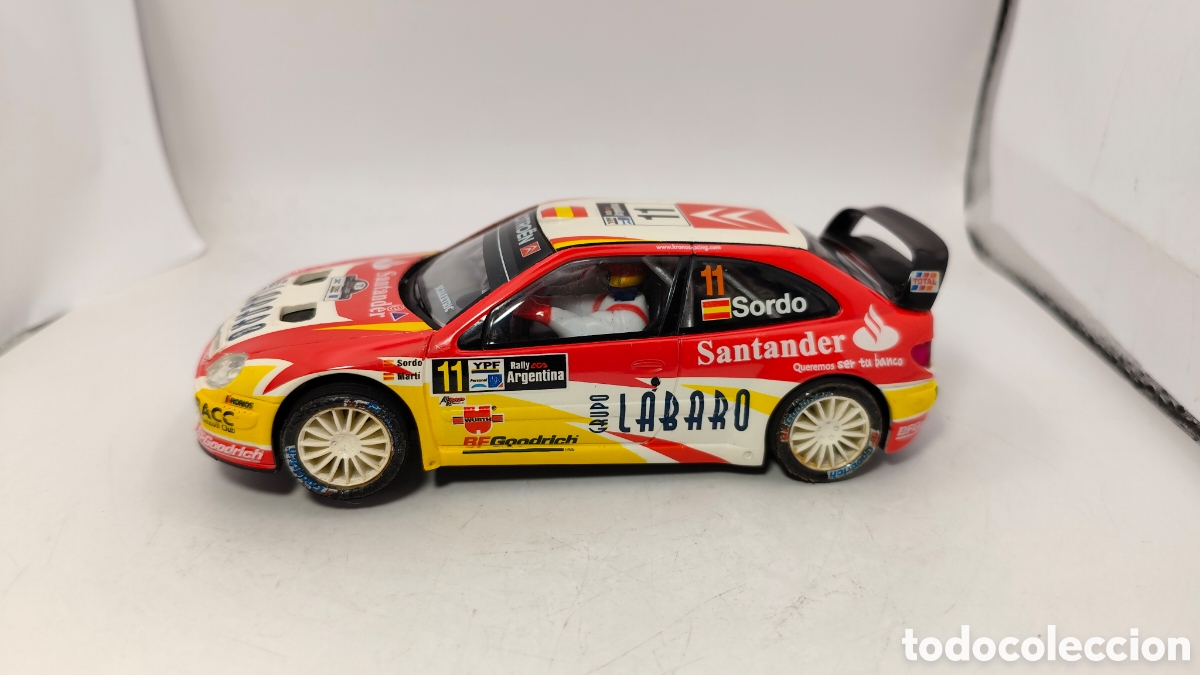 Scalextric: SCALEXTRIC CITROEN XSARA WRC SORDO SCX
