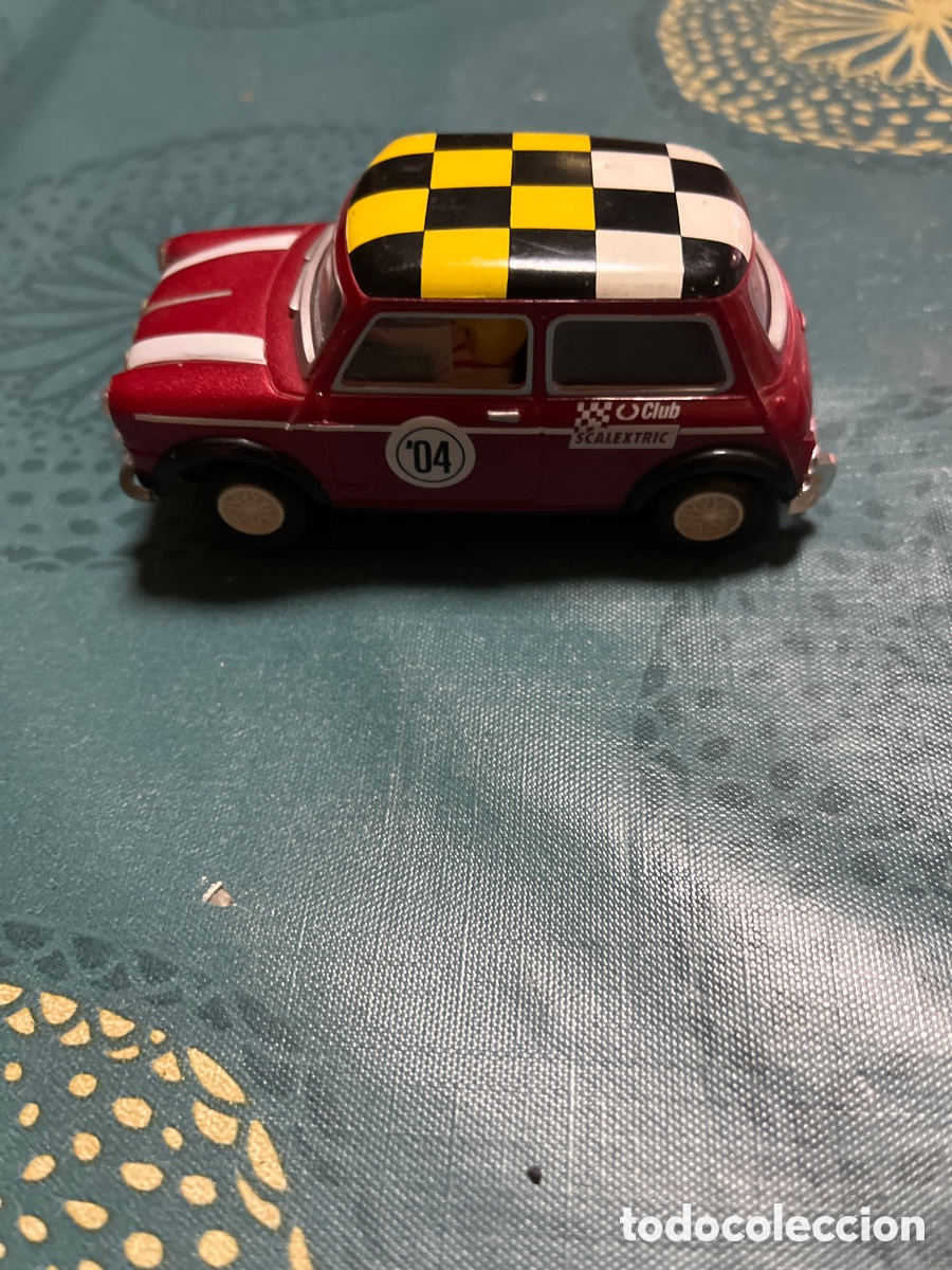 Scalextric: Mini Cooper coche club Scalextric a&ntilde;o 2004