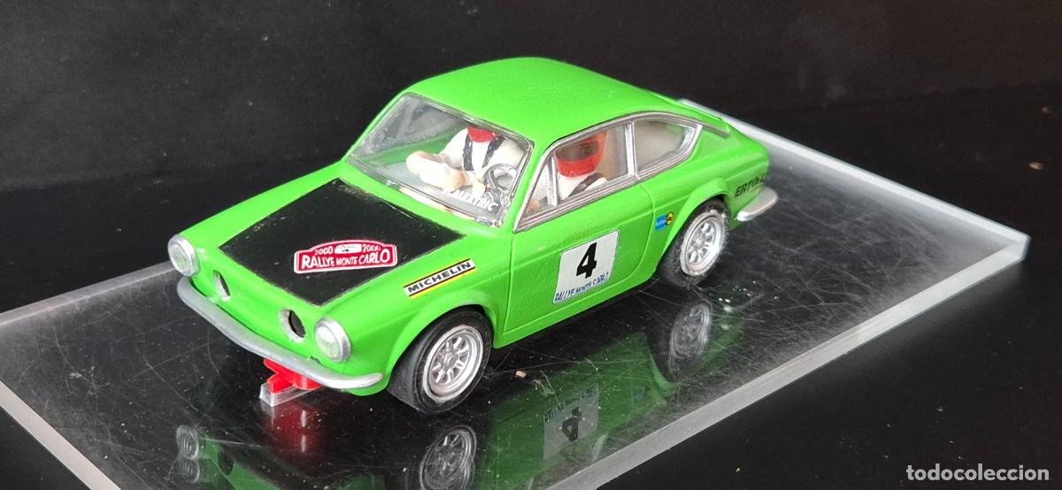 Scalextric: PREPARACION SEAT 850 SPECIAL CON CHASIS 3D PREPARADO, FUNCIONA PERFECTO MOTOR UN POCO OXIDADO