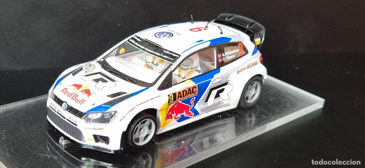 Scalextric: PREPARACION VOLSKWAGEN POLO SCALEXTRIC CON CHASIS 3D FUNCIONA PERFECTO