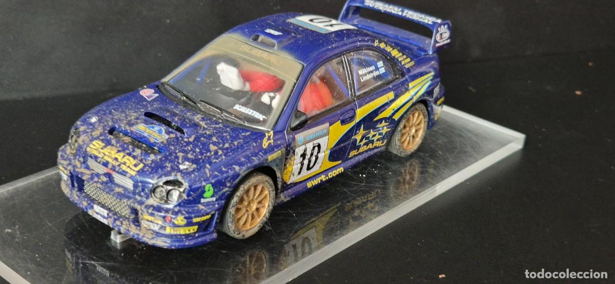 Scalextric: SCALEXTRIC TECNITOYS SUBARU IMPREZZA WRC EFECTO BARRO FUNCIONA CORRECTAMENTE