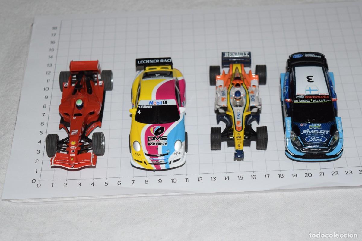 Scalextric: 4 coches variados SCX TECNITOYS / SCALEXTRIC Compact y otros - Escala 1:43 - &iexcl;Mira fotos/detalles!