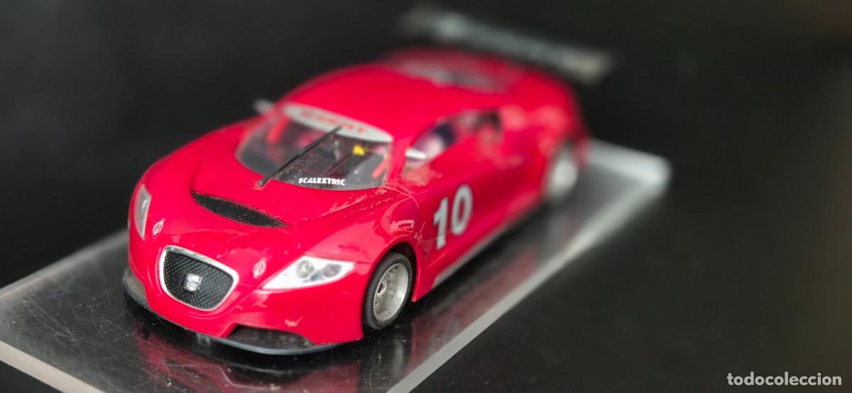 Scalextric: SCALEXTRIC SEAT SPORT CON CHASIS SLOT.IT ACOPLADO, MOTOR FUNCIONA BIEN MIRAR BIEN LAS FOTOS