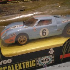 Scalextric: SCALEXTRIC TYCO FORD GT VINTAGE NUEVO SIN USO AÑO 1996. Lote 29650370