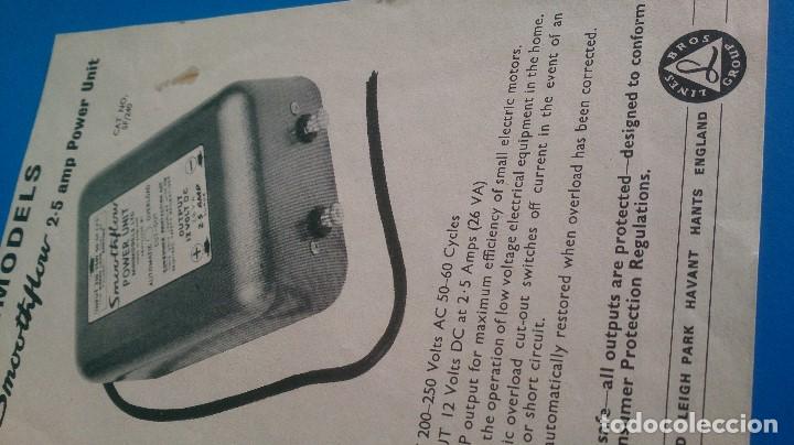 Scalextric: INSTRUCCIONES TRANSFORMADOR SCALEXTRIC MINIMODELS - Foto 1