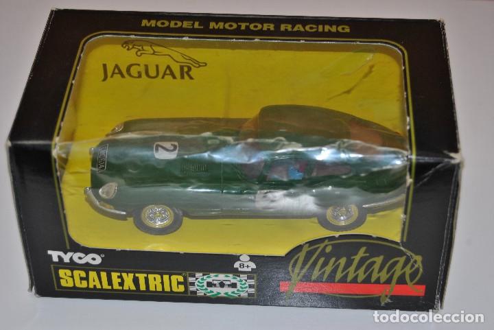 Scalextric: JAGUAR E REF C 34 EDICION VINTAGE - Foto 4
