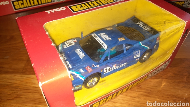 Scalextric: Scalextric tyco Ferrari F-40 Pilot. - Foto 5
