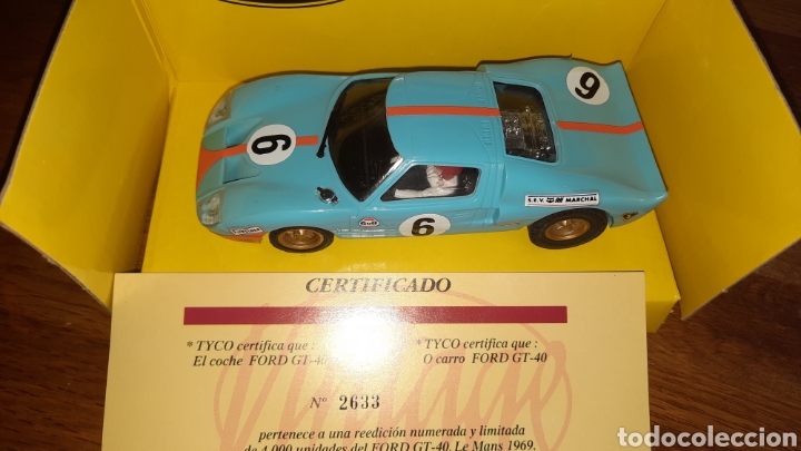 Scalextric: Scalextric Tyco Ford GT Vintage. - Foto 1