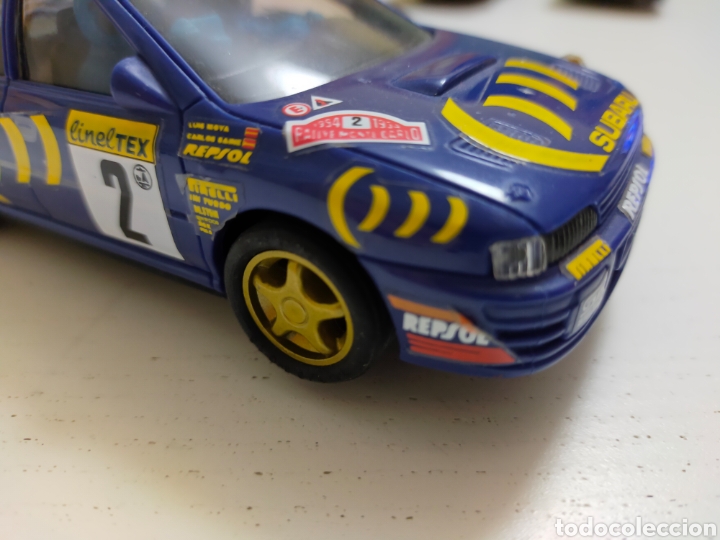 Scalextric: Coche Scalextric Subaru made in Spain - Foto 6