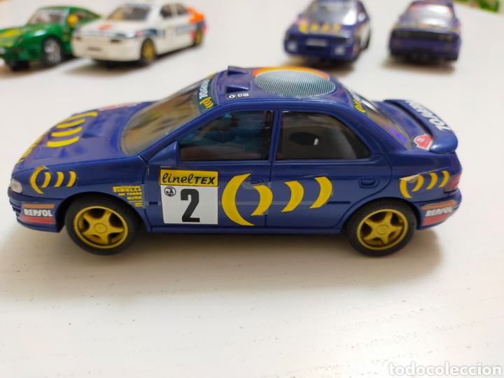 Scalextric: Coche Scalextric Subaru made in Spain - Foto 7