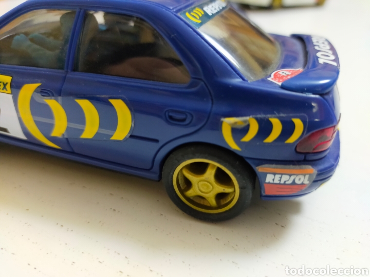 Scalextric: Coche Scalextric Subaru made in Spain - Foto 8