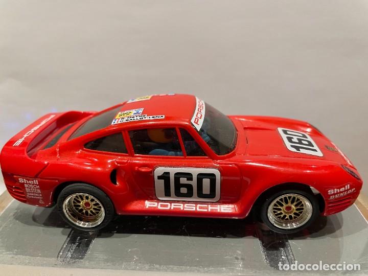 Scalextric: PORCHE 959 SCX EXIN ROJO SHELL - Foto 1