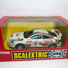 Scalextric: SCALEXTRIC TYCO COCHE TOYOTA CELICA GT CASTROL REF. 8382 SLOT CAR 1:32 SCX EXIN EN CAJA