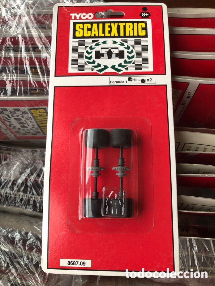 Scalextric: Blister Ejes F1 scalextric Exin / tyco - Foto 1