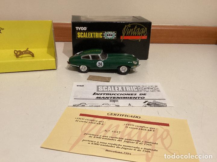 Scalextric: Jaguar e type scalextric vintage edicion limitada - Foto 5