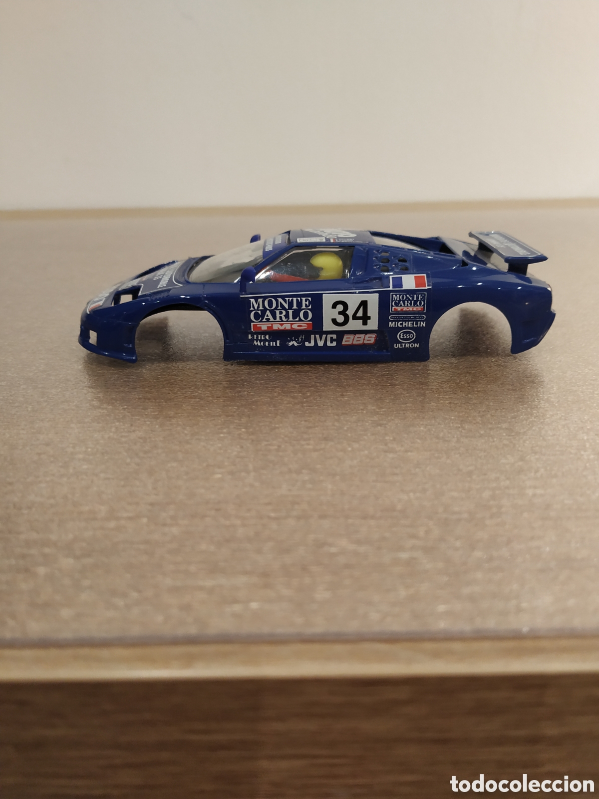 Scalextric: Carrocer&iacute;a sin chasis del Bugatti EB 110 Le Mans de Tyco - Foto 2