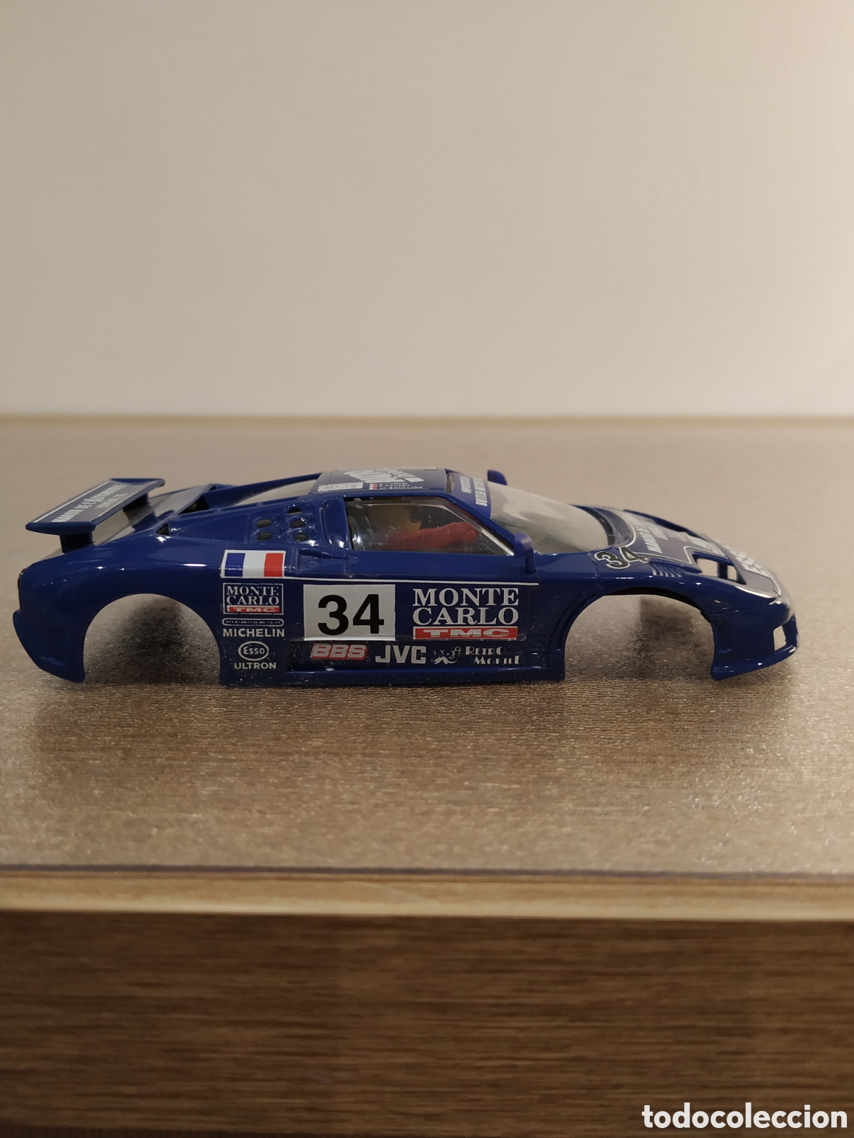 Scalextric: Carrocer&iacute;a sin chasis del Bugatti EB 110 Le Mans de Tyco - Foto 4