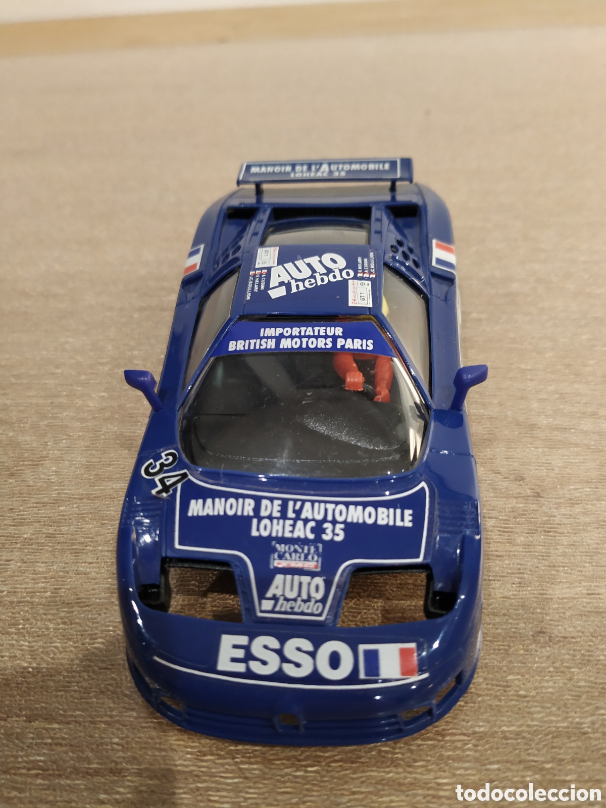 Scalextric: Carrocer&iacute;a sin chasis del Bugatti EB 110 Le Mans de Tyco - Foto 1