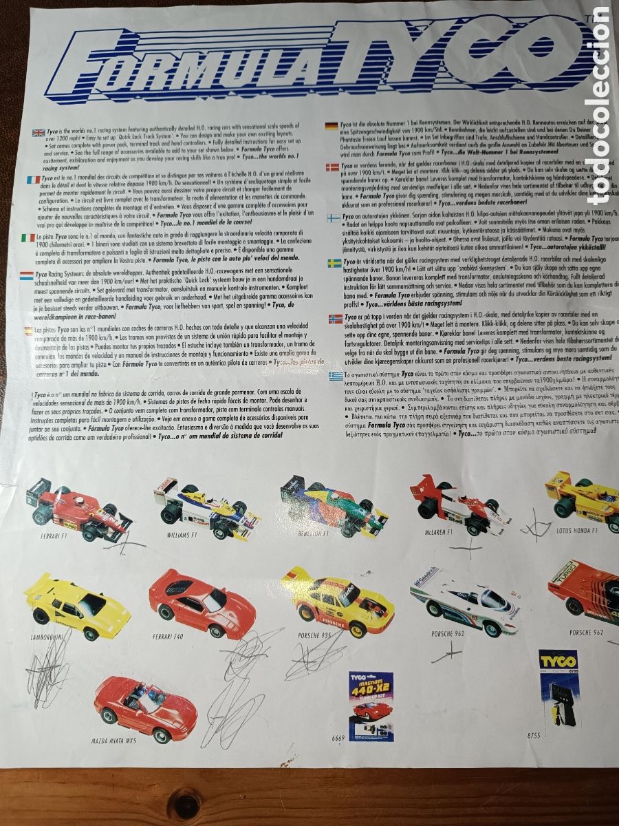 Scalextric: Cat&aacute;logo de Scalextric Tyco de Los a&ntilde;os 90. - Foto 2