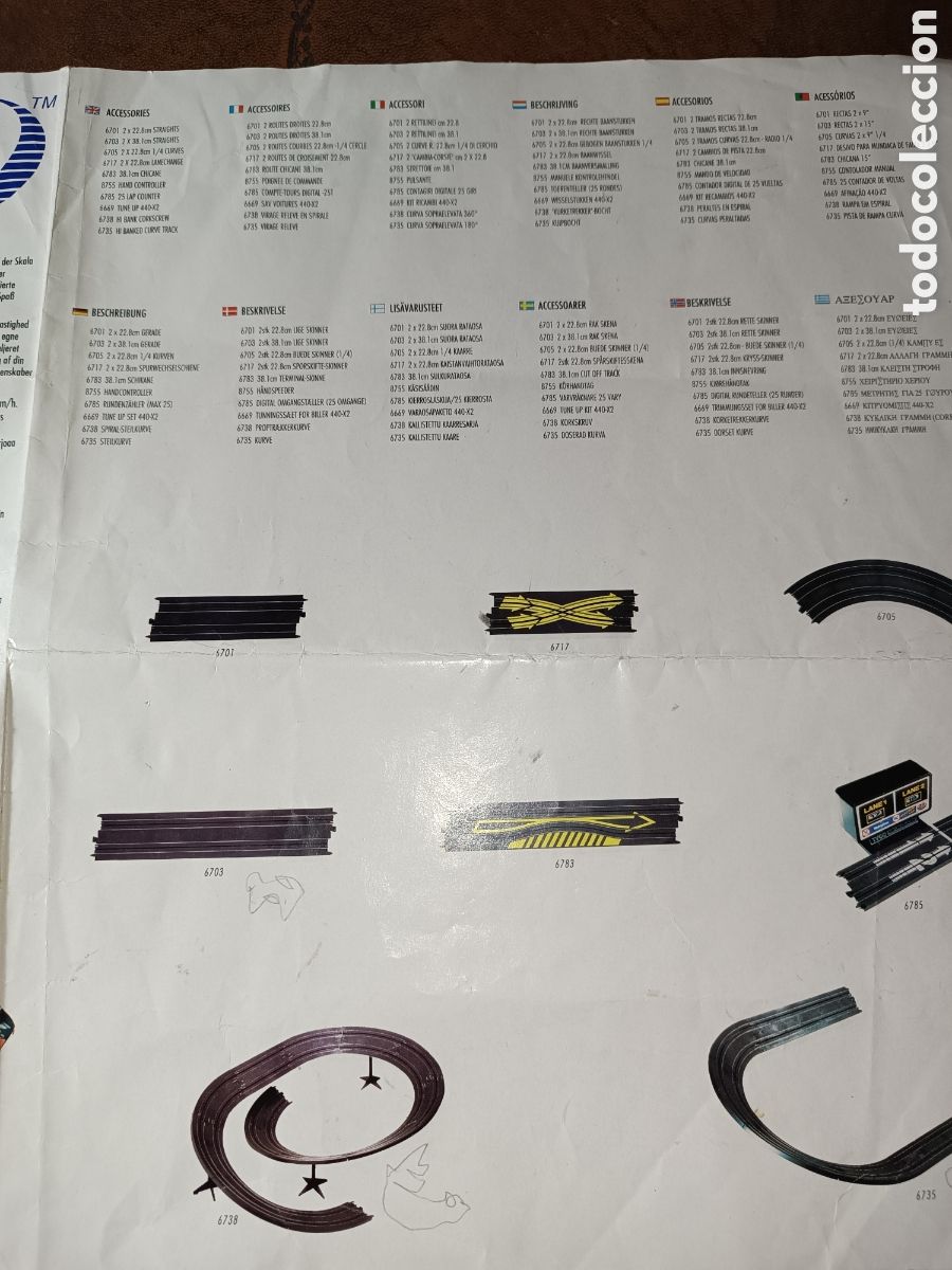 Scalextric: Cat&aacute;logo de Scalextric Tyco de Los a&ntilde;os 90. - Foto 3