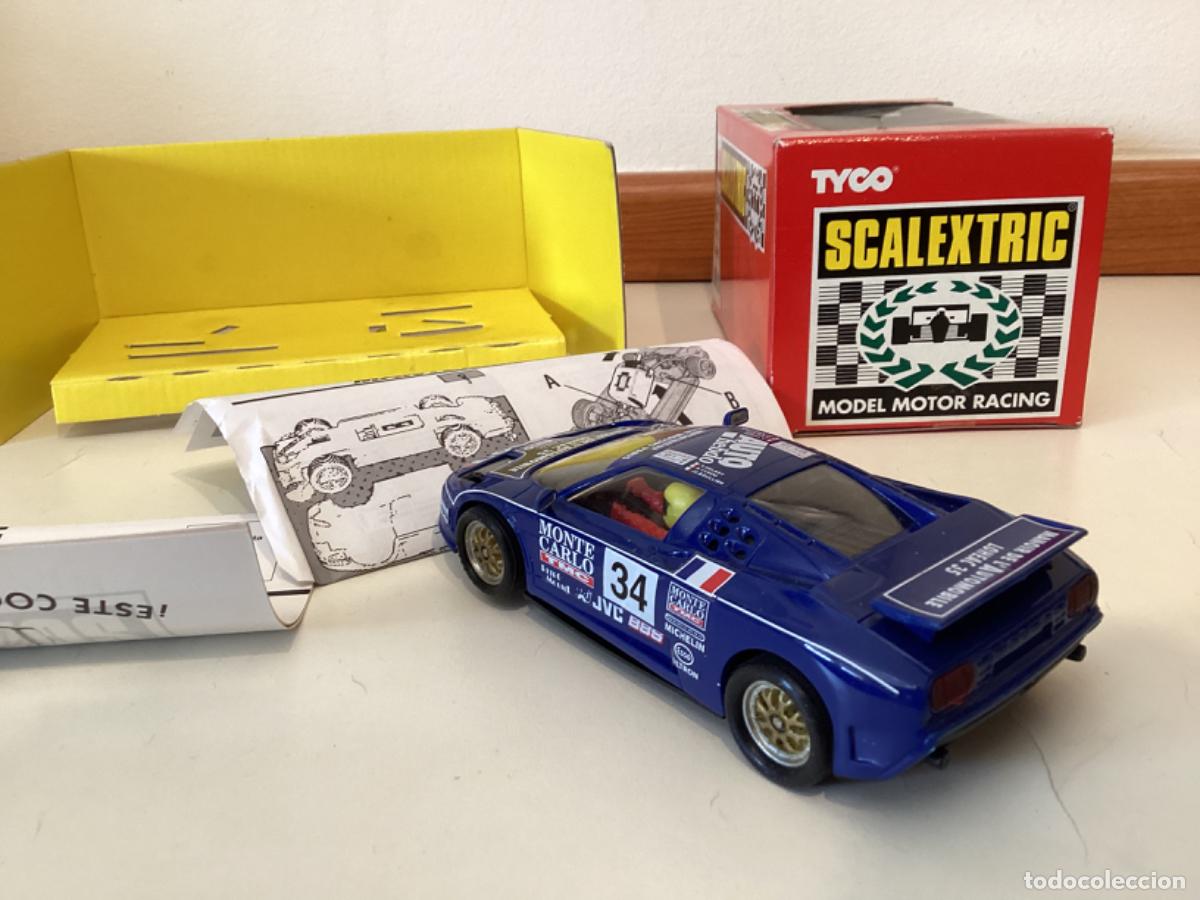 Scalextric: Bugatti EB 110 &rdquo;Le Mans&rdquo; Scalextric Tyco Ref 8386.09 1/32 - Foto 3